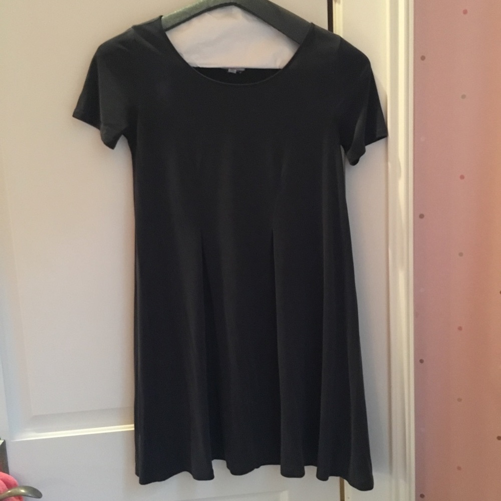 Gray T-shirt dress